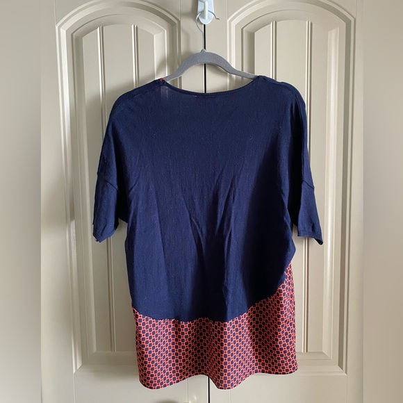 Anthropologie Yellow Bird Hi Low Printed Lightweight Top - Picture 2 of 7